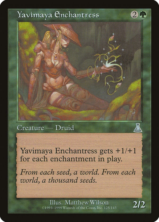 Yavimaya Enchantress [Urza's Destiny] Magic: The Gathering