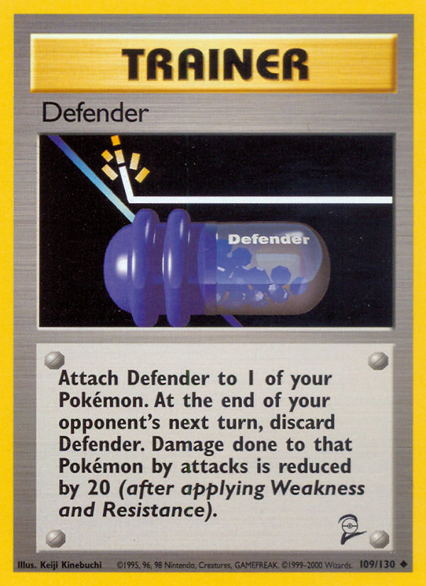 Defender (109/130) [Base Set 2] Pokémon