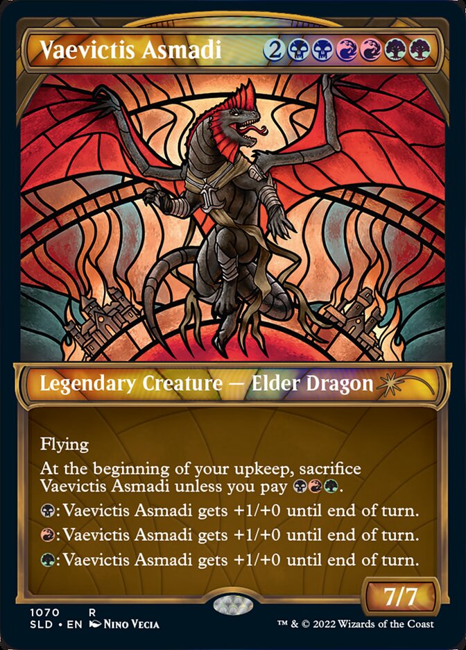 Vaevictis Asmadi (Showcase Textured) [Secret Lair Drop Series] Magic: The Gathering