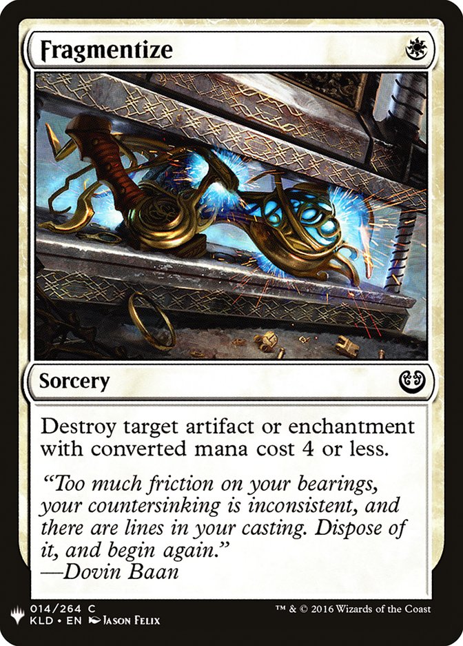 Fragmentize [Mystery Booster] Magic: The Gathering