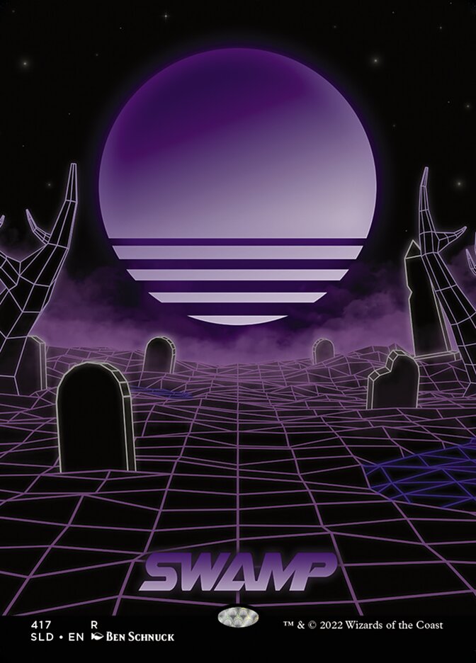 Swamp (417) [Secret Lair Drop Series] Magic: The Gathering