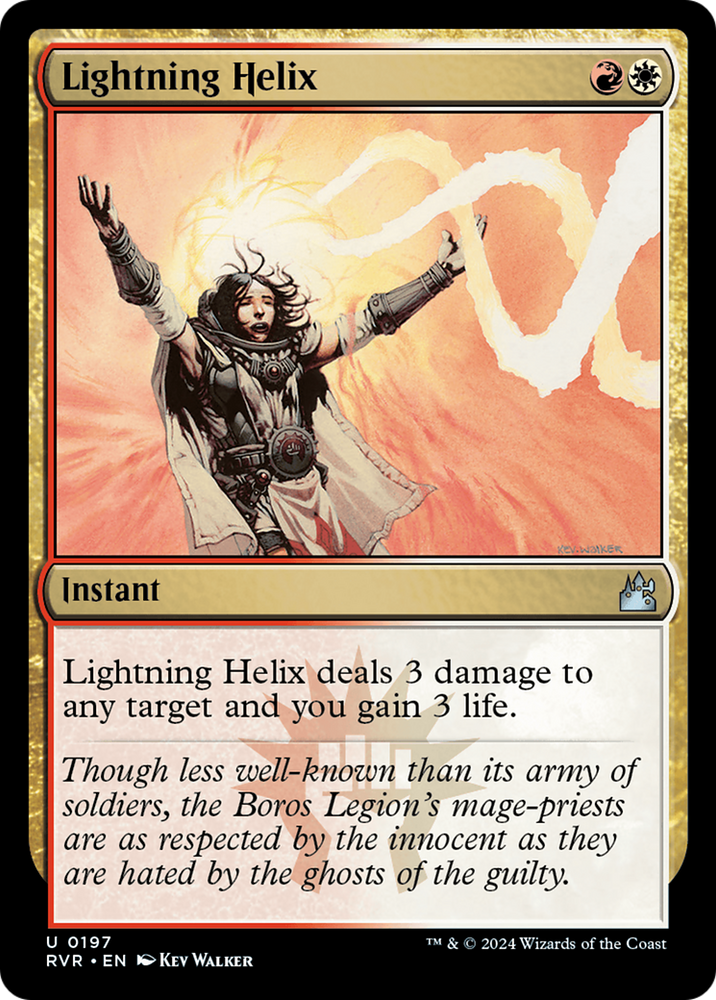 Lightning Helix [Ravnica Remastered] Magic: The Gathering