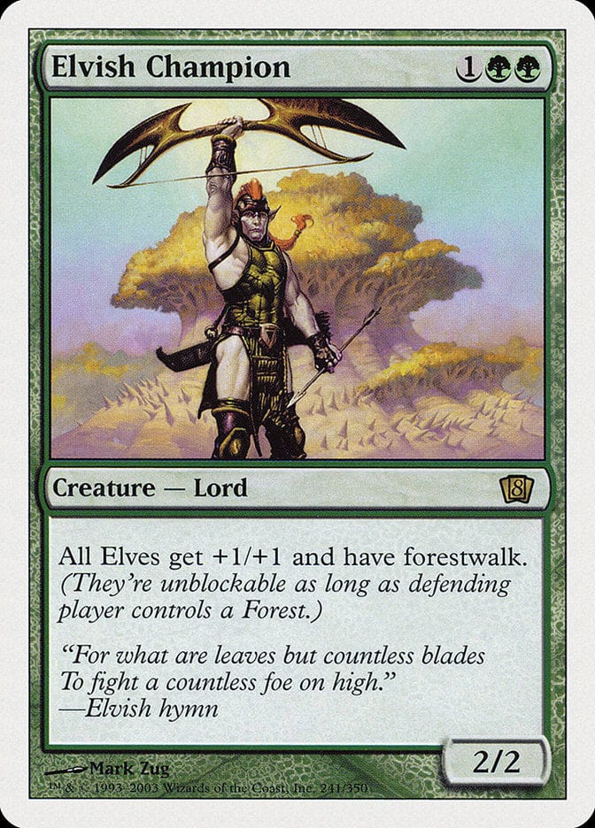 Elvish Champion [Eighth Edition] Magic: The Gathering