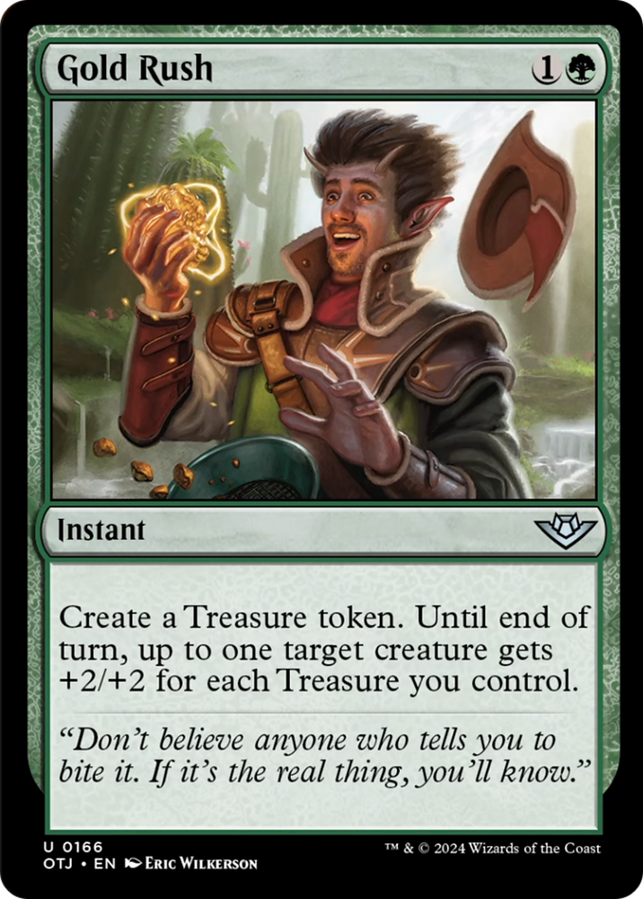 Gold Rush [Outlaws of Thunder Junction] Magic: The Gathering