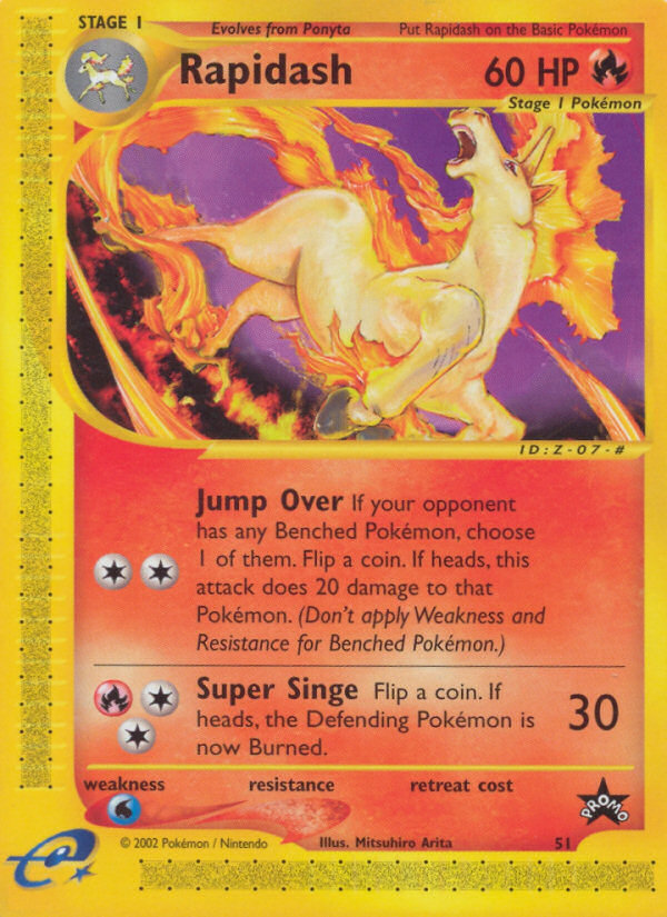 Rapidash (51) [Wizards of the Coast: Black Star Promos] Pokémon