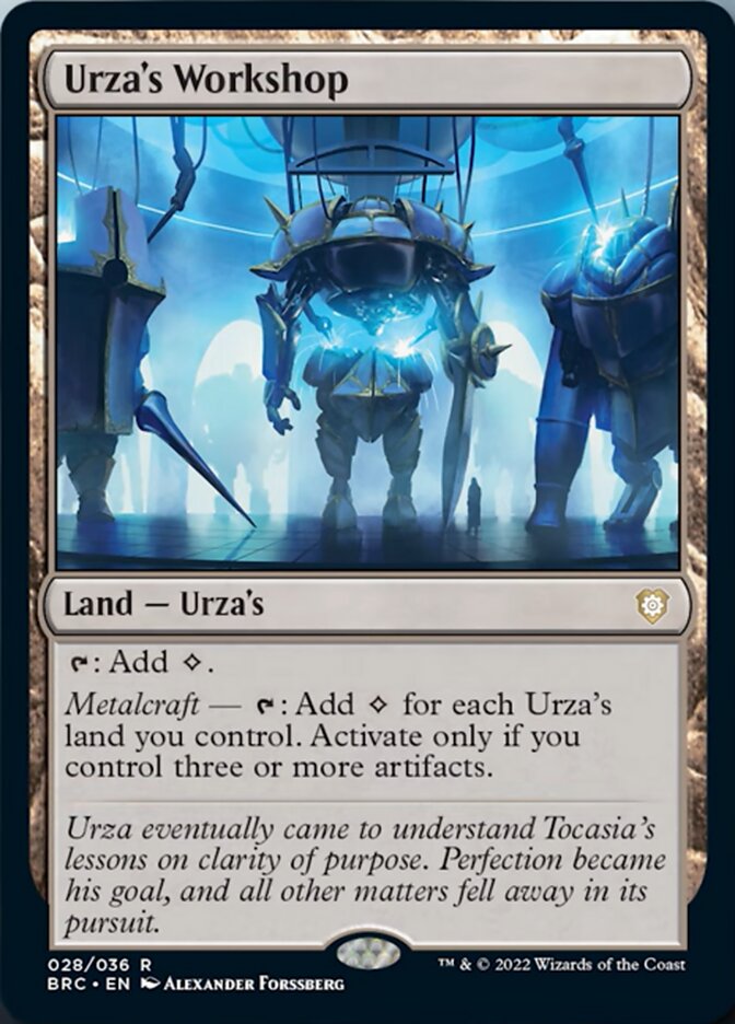 Urza's Workshop [The Brothers' War Commander] Magic: The Gathering
