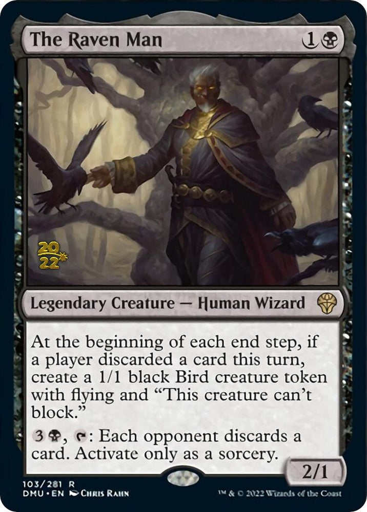 The Raven Man [Dominaria United Prerelease Promos] Magic: The Gathering