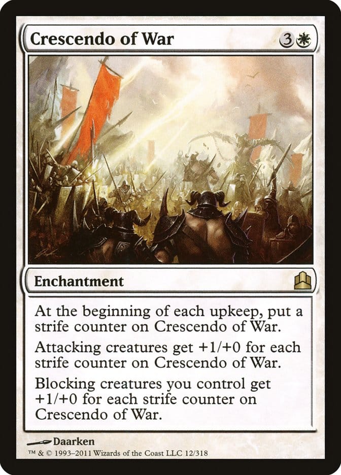 Crescendo of War [Commander 2011] Magic: The Gathering