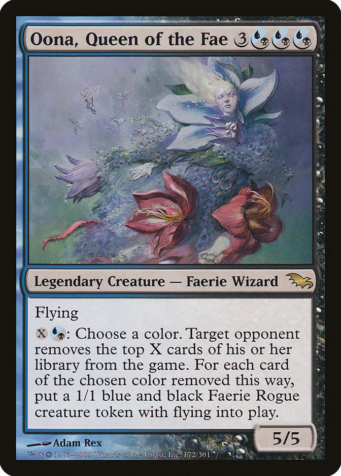 Oona, Queen of the Fae [Shadowmoor] Magic: The Gathering