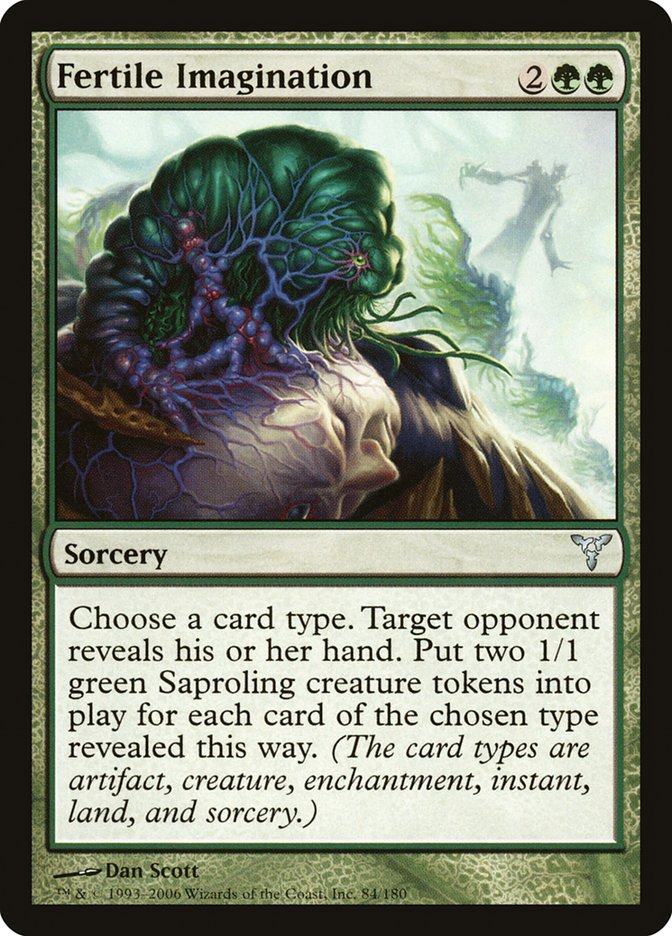Fertile Imagination [Dissension] Magic: The Gathering