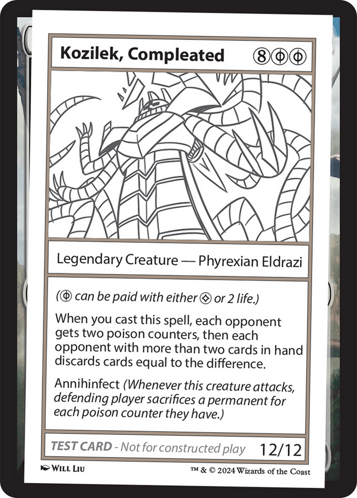 Kozilek, Completed [Mystery Booster 2 Playtest Cards] Magic: The Gathering