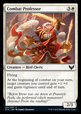 Combat Professor (011/275) [Strixhaven: School of Mages] Magic: The Gathering
