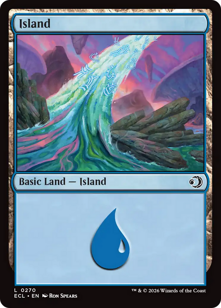 Island (0270) [Lorwyn Eclipsed] Magic: The Gathering