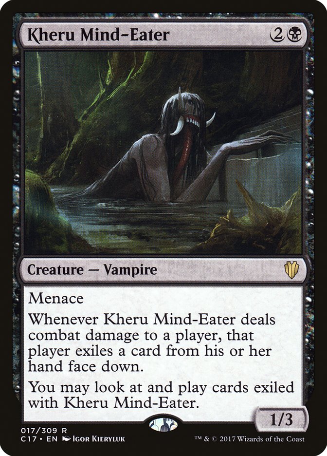 Kheru Mind-Eater [Commander 2017] Magic: The Gathering