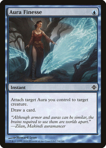 Aura Finesse [Rise of the Eldrazi] Magic: The Gathering