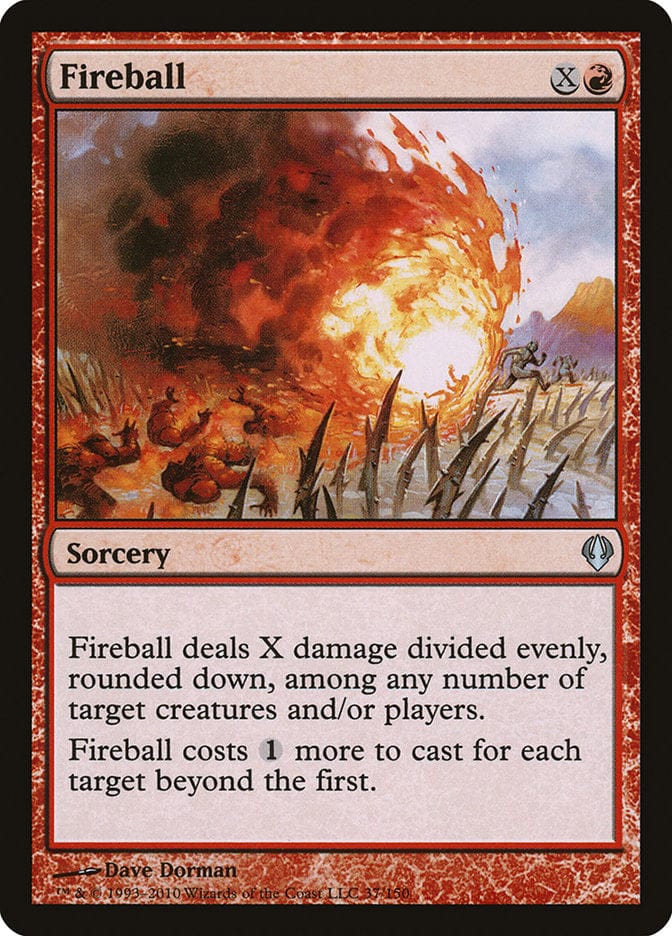 Fireball [Archenemy] Magic: The Gathering