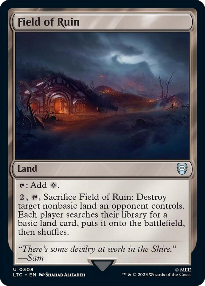 Field of Ruin [The Lord of the Rings: Tales of Middle-Earth Commander] Magic: The Gathering