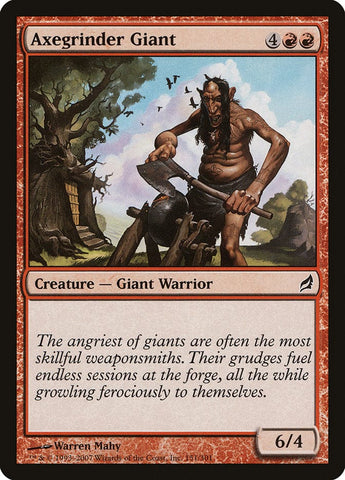 Axegrinder Giant [Lorwyn] Magic: The Gathering