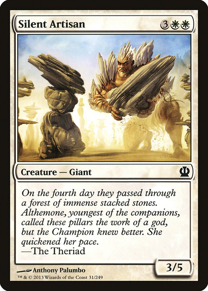 Silent Artisan [Theros] Magic: The Gathering