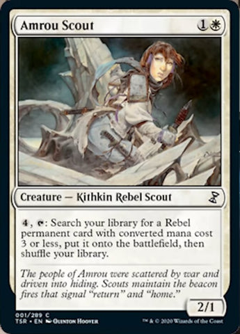 Amrou Scout [Time Spiral Remastered] Magic: The Gathering