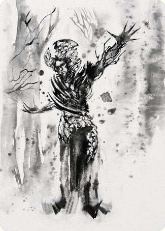 Rustvine Cultivator Art Card [Phyrexia: All Will Be One Art Series] Magic: The Gathering