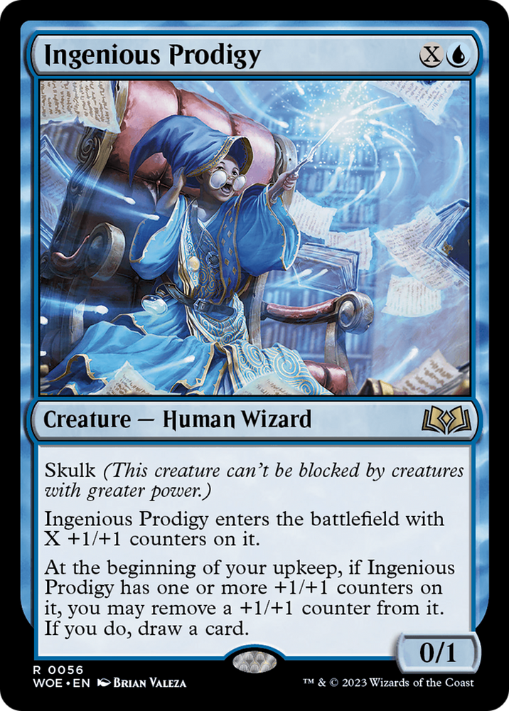 Ingenious Prodigy [Wilds of Eldraine] Magic: The Gathering