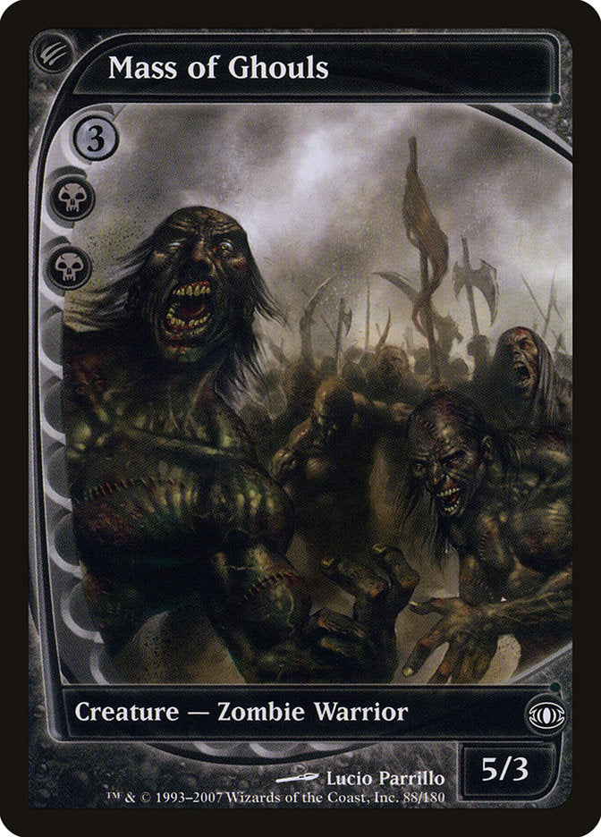 Mass of Ghouls [Future Sight] Magic: The Gathering