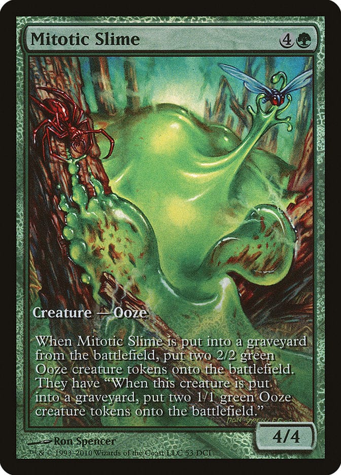 Mitotic Slime (Extended Art) [Magic 2011 Promos] Magic: The Gathering