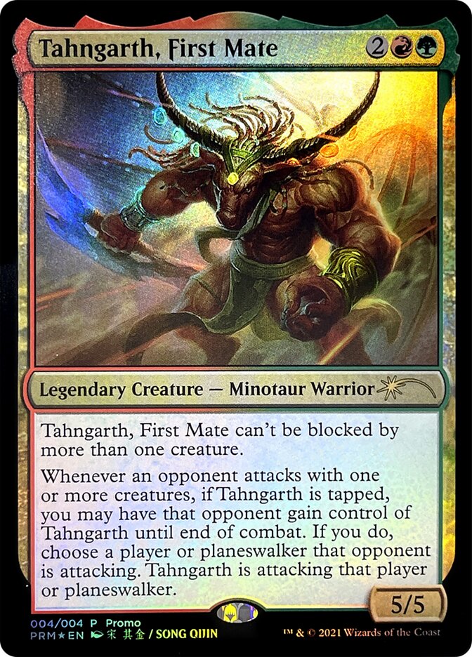 Tahngarth, First Mate [Year of the Ox 2021] Magic: The Gathering