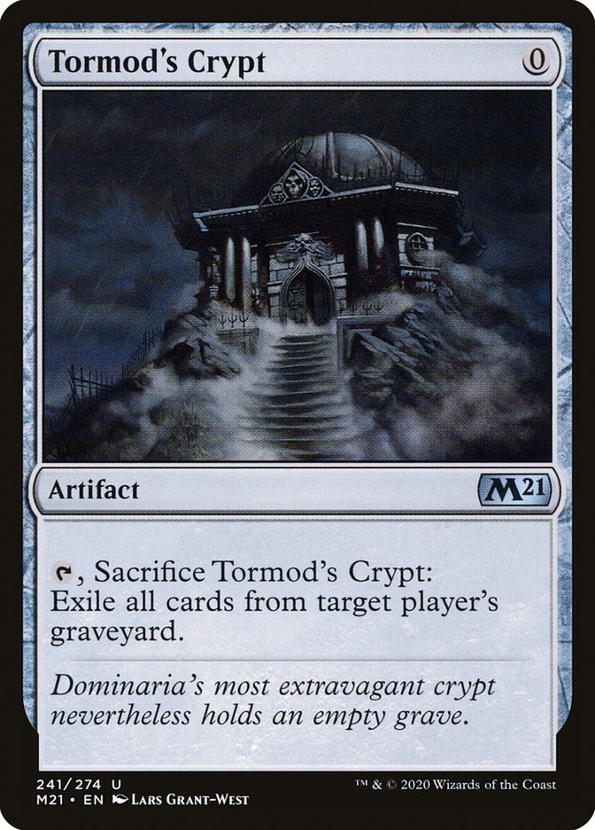 Tormod's Crypt [Core Set 2021] Magic: The Gathering