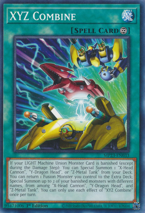 XYZ Combine [MP23-EN033] Common - Yugioh Cards For Your TCG Needs!