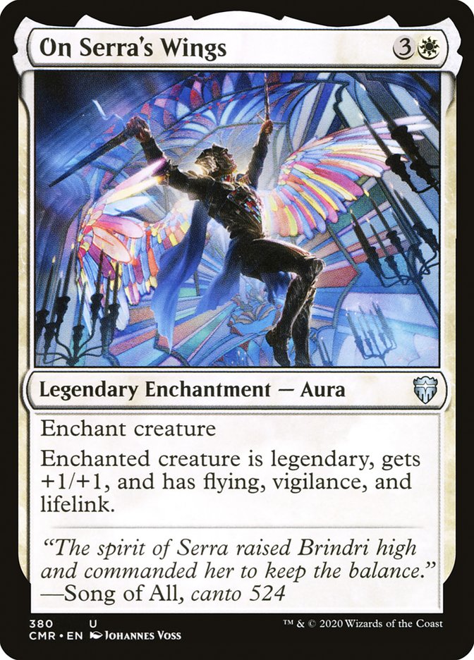 On Serra's Wings [Commander Legends] Magic: The Gathering