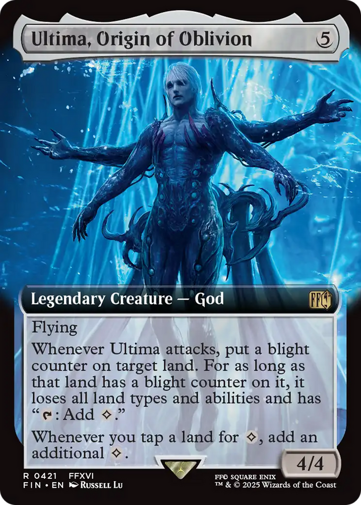 Ultima, Origin of Oblivion (Extended Art) [FINAL FANTASY] Magic: The Gathering