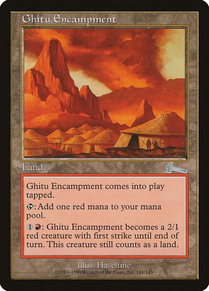 Ghitu Encampment [Urza's Legacy] Magic: The Gathering