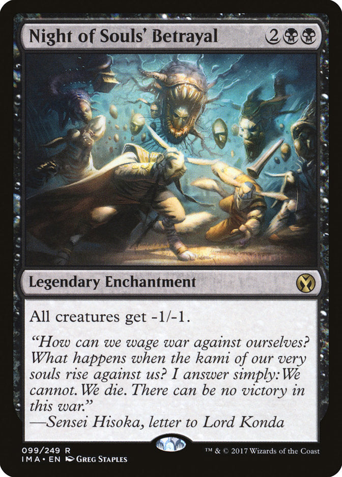 Night of Souls' Betrayal [Iconic Masters] Magic: The Gathering