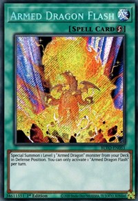 Armed Dragon Flash [BLVO-EN051] Secret Rare - Yugioh Cards For Your TCG Needs!