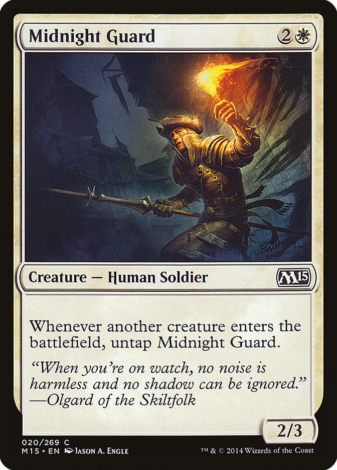 Midnight Guard [Magic 2015] Magic: The Gathering