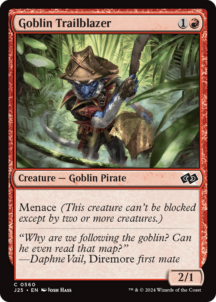 Goblin Trailblazer [Foundations Jumpstart] Magic: The Gathering