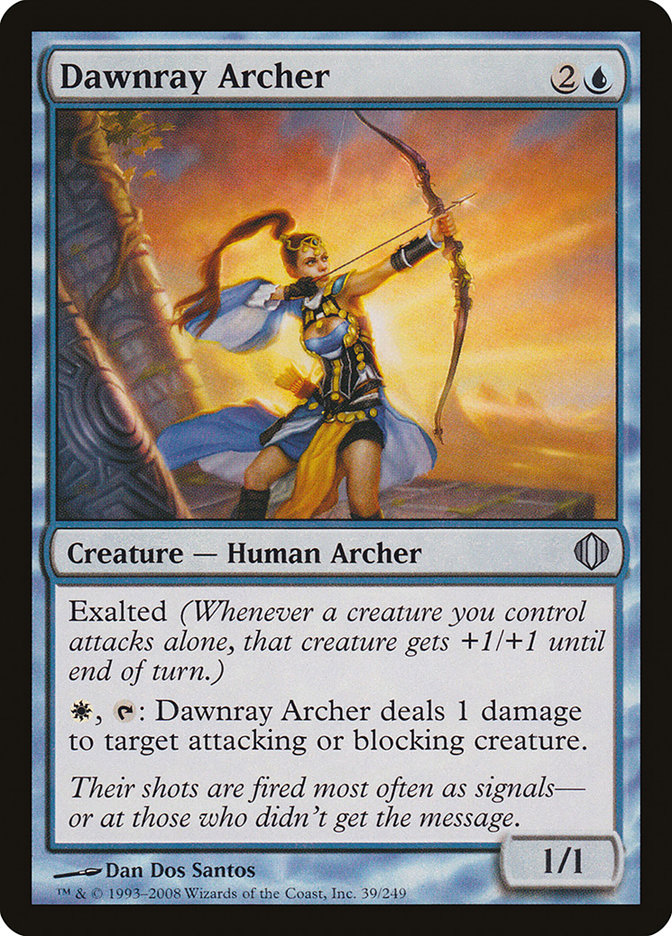 Dawnray Archer [Shards of Alara] Magic: The Gathering