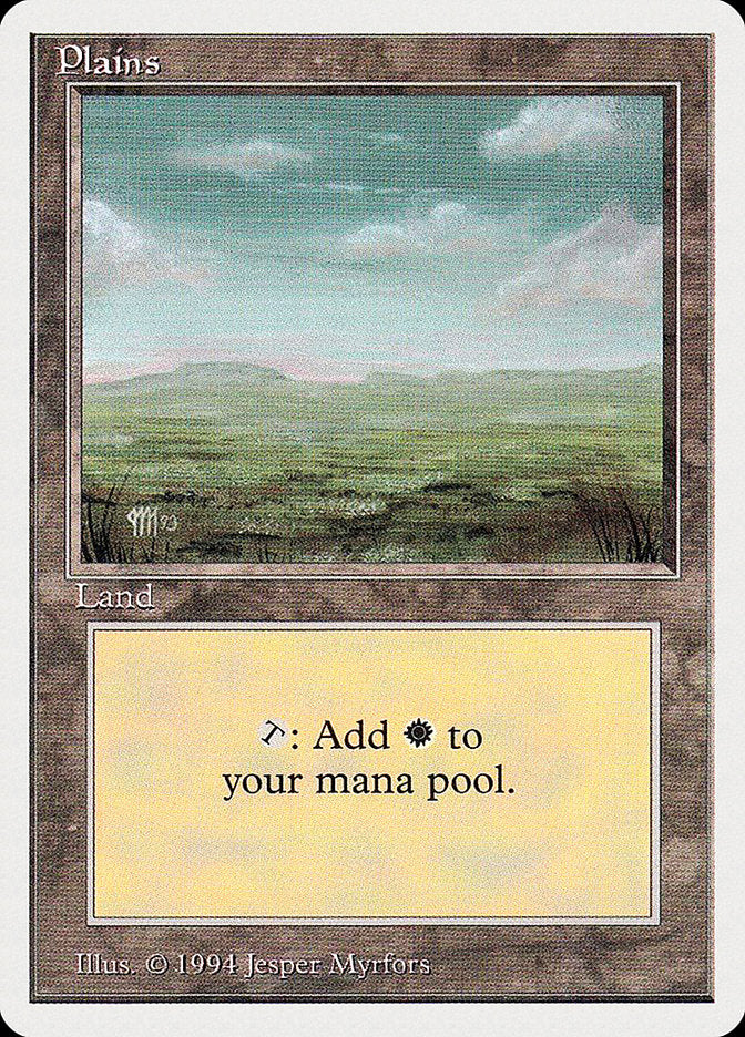 Plains (294) [Summer Magic / Edgar] Magic: The Gathering