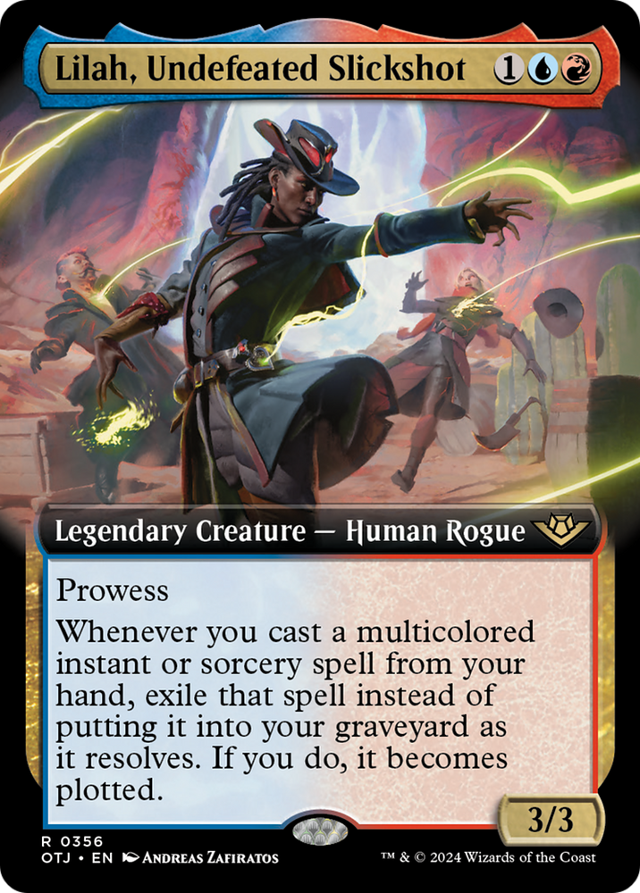 Lilah, Undefeated Slickshot (Extended Art) [Outlaws of Thunder Junction] Magic: The Gathering
