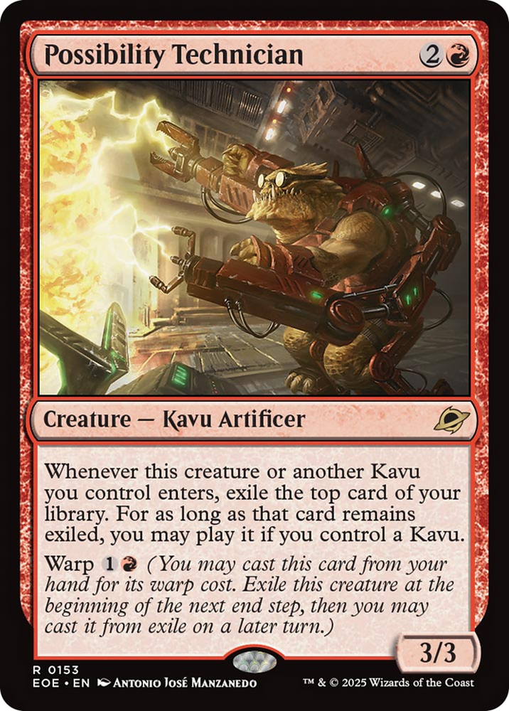 Possibility Technician [Edge of Eternities] Magic: The Gathering