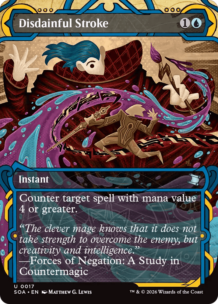 Disdainful Stroke [Secrets of Strixhaven: Mystical Archive]