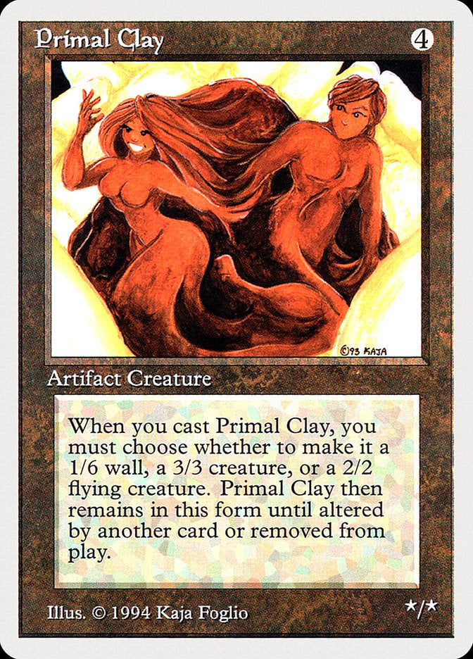 Primal Clay [Summer Magic / Edgar] Magic: The Gathering