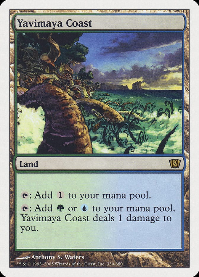 Yavimaya Coast [Ninth Edition] Magic: The Gathering