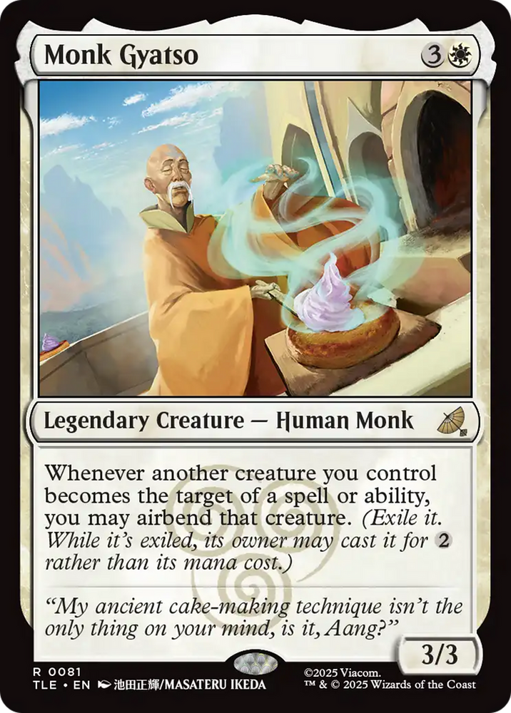 Monk Gyatso [Avatar: The Last Airbender: Eternal-Legal] Magic: The Gathering