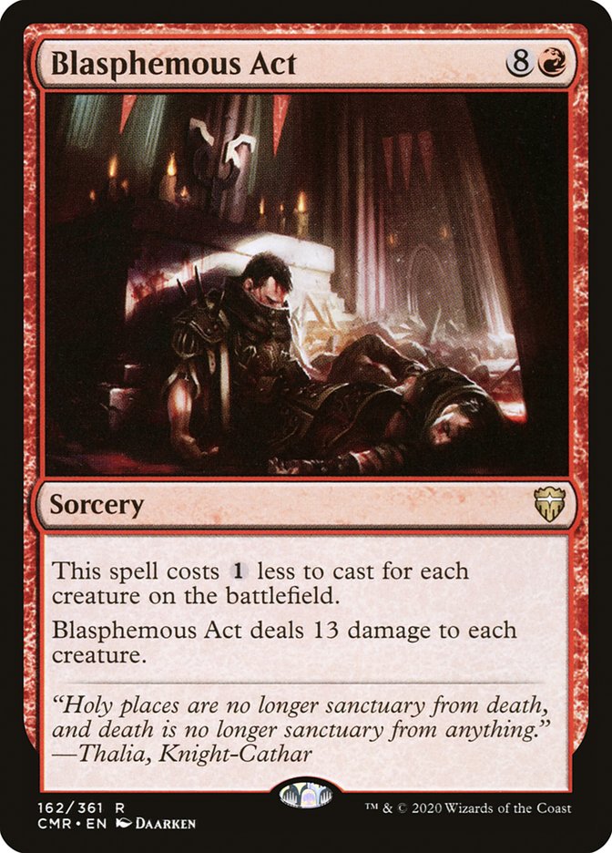 Blasphemous Act [Commander Legends] Magic: The Gathering