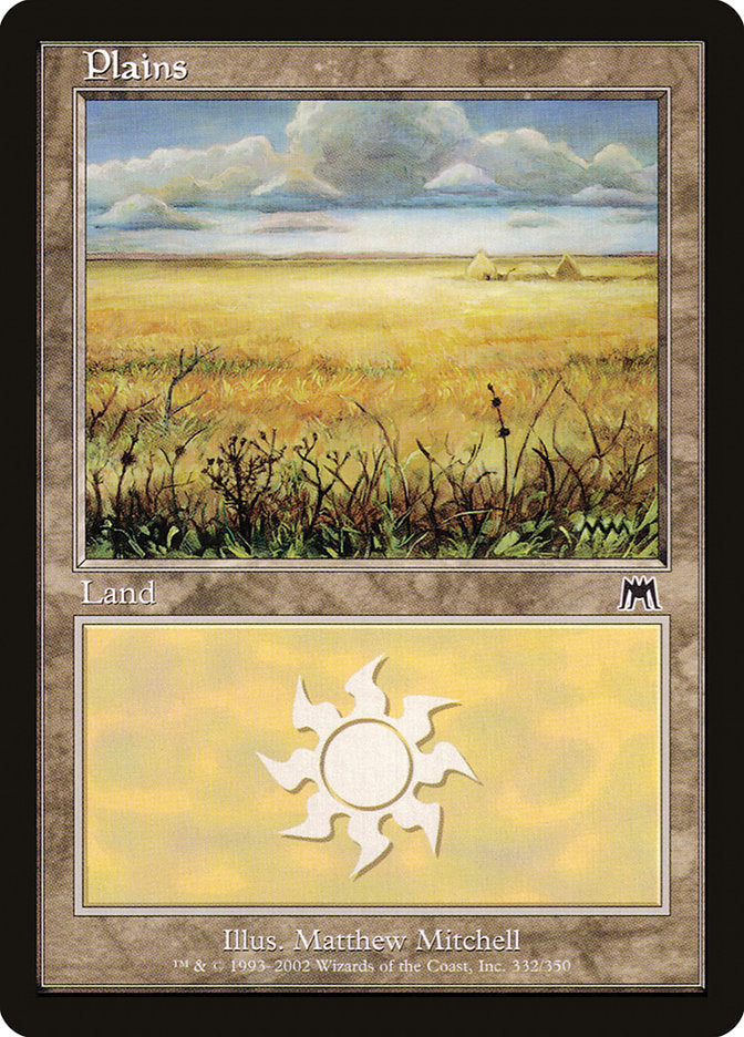 Plains (332) [Onslaught] Magic: The Gathering