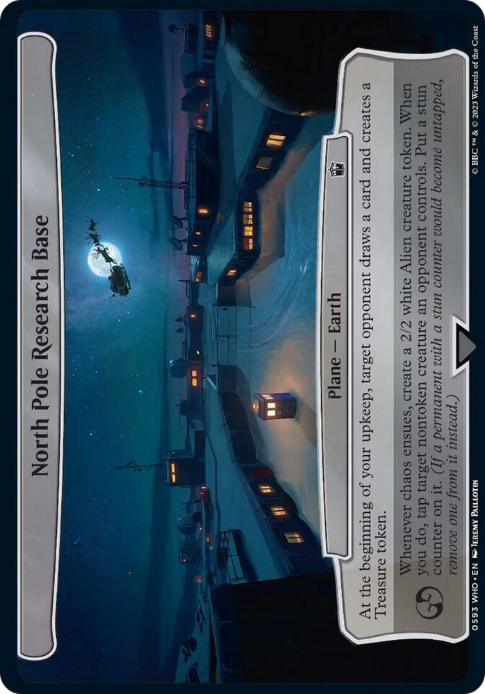 North Pole Research Base [Doctor Who] Magic: The Gathering