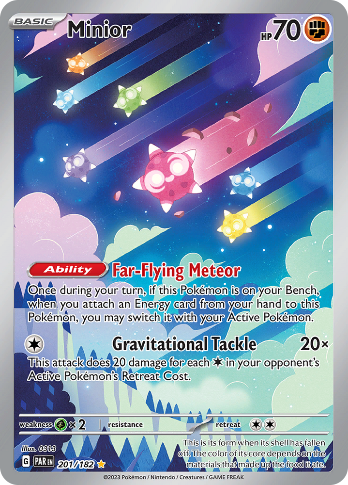 Minior (201/182) [Scarlet & Violet: Paradox Rift] Pokémon